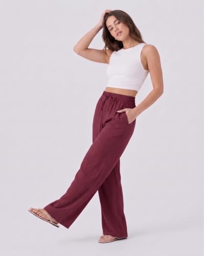Image of Nermosa High-Waist Korean Trousers with Wide Baggy Fit | Trendy GenZ Streetwear Pants | Trousers | Women Trousers |