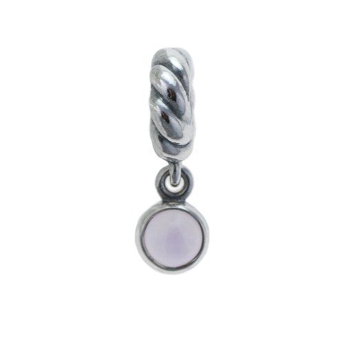 Pandora 79435AM abalorio de plata con amatista natural de cero coma cero tres quilates