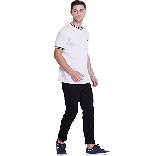 Image of Red Tape Men's Solid Regular Fit T-Shirt