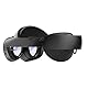 GEEKRIA In-Headset, kompatibel mit Meta Quest Pro VR-Kopfhörern, passend für Quest Virtual Reality Gaming-Headset, maßgeschneidertes Kabel-Spielzubehör (schwarz)