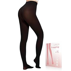 Black Fake Translucent Coffee-pantyhose