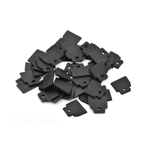 YFZQLKR 12PCS DX4 wiper compatible with Mimaki jv3 Roland VP300 VP540 SP540 SP300 RS540 RS640 SJ745 SJ1000 XJ540 SJ1045 print head solvent dx4 wiper (Color : Black)