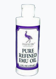 Purple Emu AEA Certified Fully Refined Pure Emu Oil 4oz. Bottle