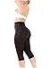 LT.ROSE 21993 Butt Lifter Capri Leggings Shapewear Fajas Colombianas Reductoras y Moldeadoras Black L