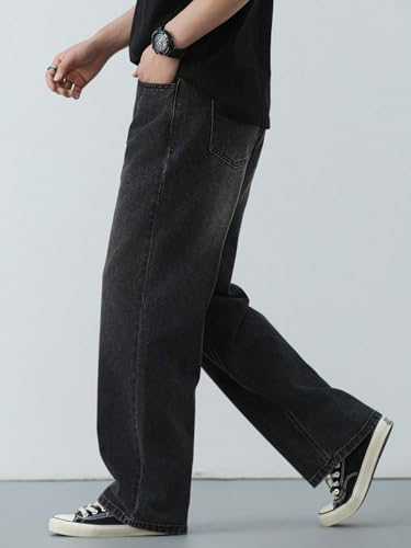 Image of KOTTY Men Mid Rise Relaxed Jeans