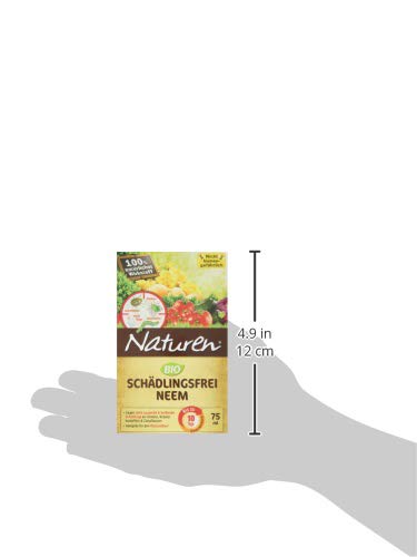 Substral Naturen Bio Schädlingsfrei Neem, 75ml Konzentrat gegen saugende und beißende Schädlinge an Gemüse- und Zierpflanzen