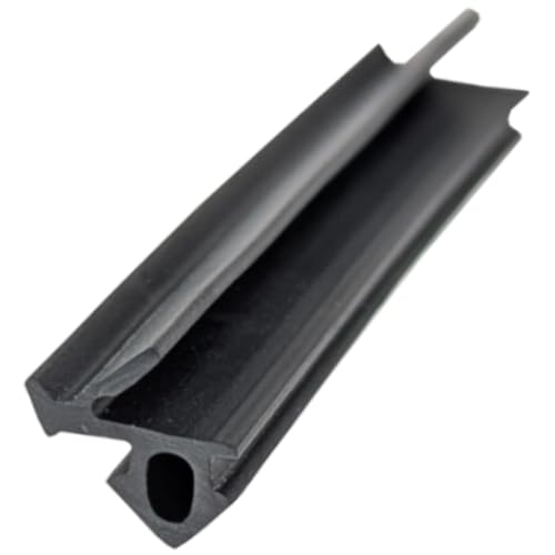 Dichtungsgummi I 5m I Farbe Schwarz ► Dichtung für Kunststofffenster ► Ersatzdichtung ► Gummidichtung ► Dichtprofil ► Langlebig und wartungsfrei