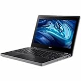 acer TravelMate B3 11 B311-33 Laptop | 11.6' 1366x768 HD | N Series - N200-128GB SSD Hard Drive - 8GB RAM | 4 cores @ 3.7 GHz Win 11 Pro Black (Renewed)