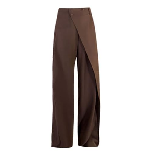 Pantalon de rue ample café pour adopter un look urbain et décontracté lors de vos sorties