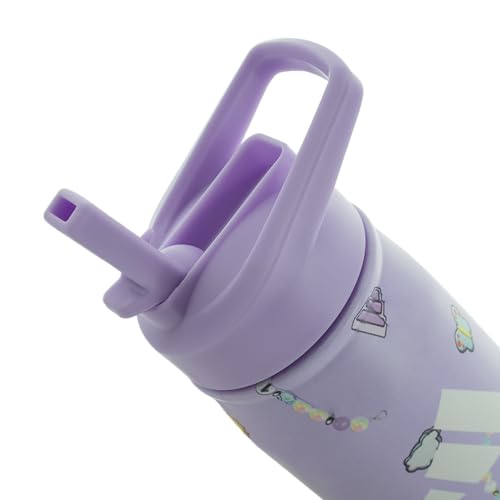Image of adidas Straw Lid Metal Water Bottle 600 mL