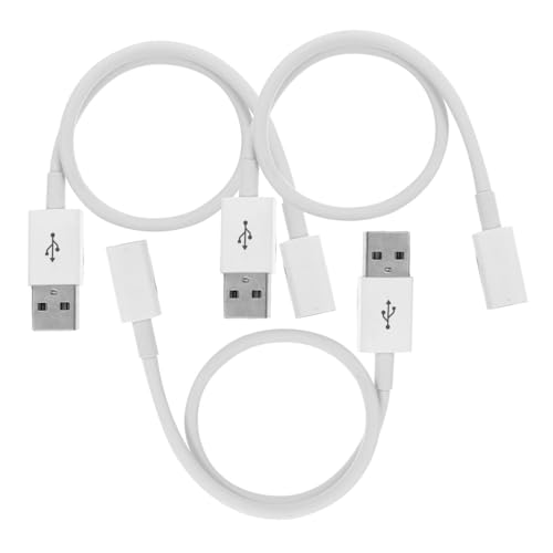 Artibetter 3個 Usbアダプタ Usb c C充電器コード 充電ケーブル Usbからマイクロusbへ マイクロusbケーブル 電話充電内線 タイプc - Usbケーブル 醸造元 白い