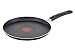 Produktbild Tefal Resist Crêpepfanne 25 cm, Pfannkuchenpfanne nicht induktionsgeeignet, Titanium Antihaftversiegelung, Thermo-Signal bei idealer Brattemperatur, leichte Reinigung, schwarz, D52610