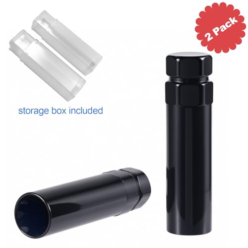 Image of 7 Spline Lug Nut Key, 2 Pack, 7 Point Spline, 21mm & 22mm Hex Socket, Alloy Steel, M14x1.5, M14x2, 9 /16-18 Threads