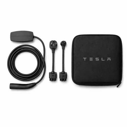 Tesla Mobile Connector - Portable Electric Vehicle (EV) NACS Charger - Level 2 - up to 32A with 20ft...