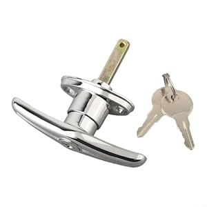 Vrtyveybb T-Griff Garagentürschloss 6G576OU5562YL03CZ6FWLK