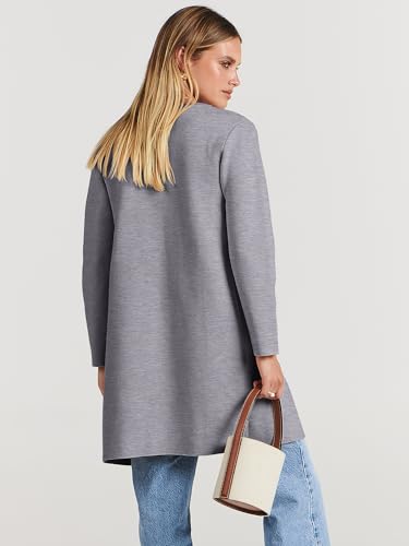 Image of ANRABESS Womens Cardigan Sweater Open Front Knit Long Coatigan Dressy Casual Jacket Coat 2026 Fall Outfits Classy Clothes