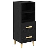 【Dimensions idéales】 Avec ses dimensions de 34 x 34,5 x 90 cm, le buffet propose beaucoup de rangement sans encombrer. Son design intelligent permet de rester organisé dans des espaces de toutes tailles, idéal pour les appartements, maisons ou bureaux où l'espace est limité. Il trouve un bon équilibre entre esthétique et rangement pratique, répondant aux besoins du mode de vie moderne.