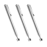 【Amplia gama de aplicaciones】 Estas recogida de varilla extensible portátil son herramientas útiles para encontrar piezas, tuercas y pernos faltantes. Pueden ayudarlo a encontrar piezas metálicas fácilmente, mejorar la eficiencia del trabajo y brindarle más comodidad.