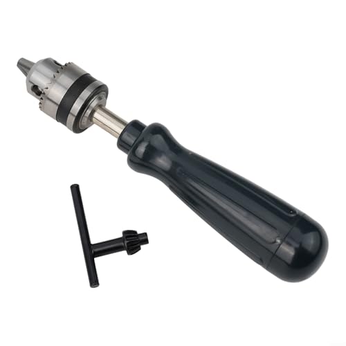 Chroavel Taladro manual con portabrocas de sujeción rápida, 0,6-6 mm, juego de brocas de metal duro para PCB, madera, plástico, modelismo, fresado CNC, fresado electrónico, herramienta para