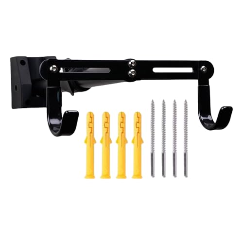 Uhngw Supporto Parete per Bici - Organizzatore Ciclismo | 360° Regolabile Robusto per Bici da Strada Scooter