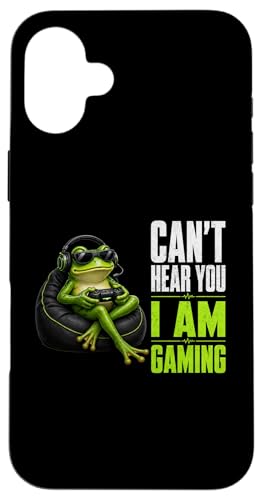 Can't Hear You I Am Gaming Funny Game Lovers �X�}�z�P�[�X iPhone 16 Plus �p
