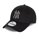 new era new york yankees black base 9forty snapback cap new era - one-size