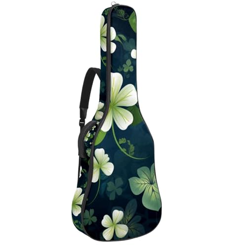 Housse guitare acoustique 109 cm trèfle imperméable Oxford