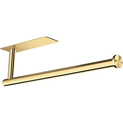 Gewtur Gold Kitchen Roll Holder Under Cabinet Cover