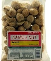 wira food candle nuts (biji kemiri) - 6oz [12 units] (838452001661)