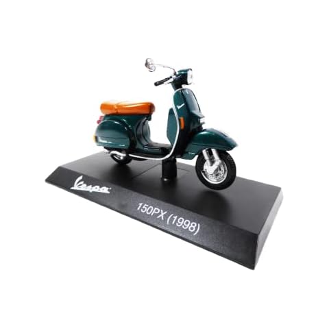 OPO 10 - Collectible miniature scooter 1/18 compatible with Piaggio Vespa 150 PX green - 1998 - Ves2001 Cover