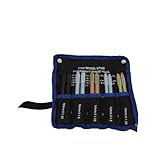 WODHMIEY Set di attrezzi per allineamento ruote in acciaio inox, 11 pezzi, kit per cambio pneumatici M12 x 1,25 M12 x 1,5 M14 x 1,25 M14 x 1,5 M15 x 1,25, perni filettati con custodia per allineamento