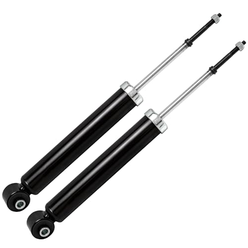 Image of Detroit Axle - Rear 2pc Shock Absorbers for 07-13 Mitsubishi Outlander, 2 Shock Absorbers Assembly 2007 2008 2009 2010 2011 2012 2013 Replacement