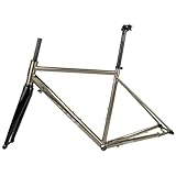 Cuadro de acero Co-Mo: Proporciona una excelente absorción de impactos, ideal for ciclismo de carretera de larga distancia, resistente a deformaciones o roturas.