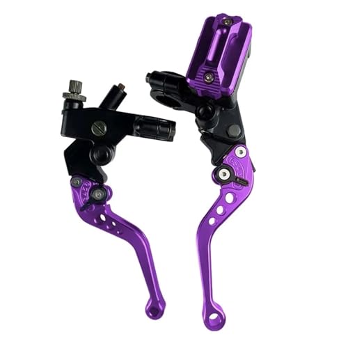 Levier d'embrayage moto CNC universel avec maître-cyindre ajustable 7/8"