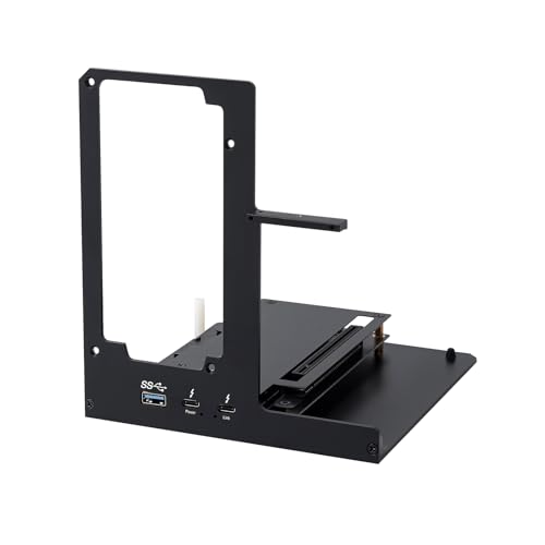 GODLIY eGPU Enclosure Dock Thunderbolt 3/4 USB4 40Gbps PD 85W Charging - External Gpu for Gaming Handhelds and Laptops,External Graphics Card Dock Compatible with NVIDIA/AMD PCIe,ATX Power (eGPU Dock)