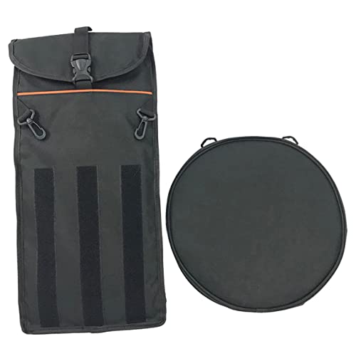 GALPADA Dumb Drum Backpack Case for Drum Storage Durable Lightweight Design Convenient Carrying for Snare Drums Travel Friendly Drum Bag
