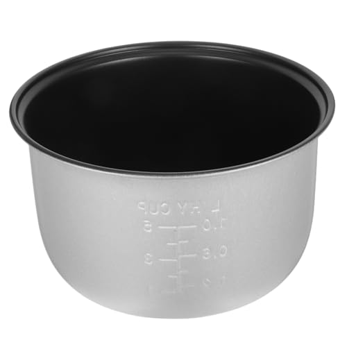 UKCOCO Olla Arrocera Interior Antiadherente de Accesorio para Cocinas Eléctricas para Casa y Hotel de Limpiar y Almacenar Compatible con Arroceras Domésticas