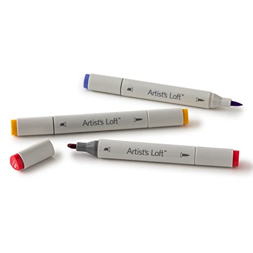 Artist's Loft Floral Level 2 Dual Tip Sketch Marker Set