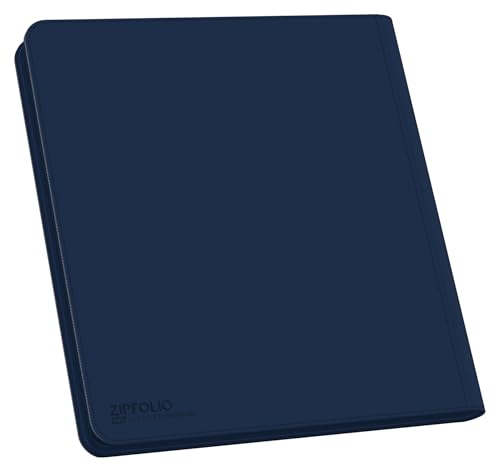 Image of Ultimate Guard Zipfolio 480 - 24 Pocket XenoSkin (Quadrow) Blue