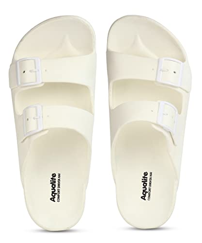 Image of Aqualite NEO-1258 Men Slides Sandal with Slip-on wear, Comfort and Flat Base Sandal for dailywear uses