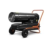 chauffage d'atelier fuel Thermostat intégré à double affichage – contrôle précis de la température ambiante et de la température souhaitée