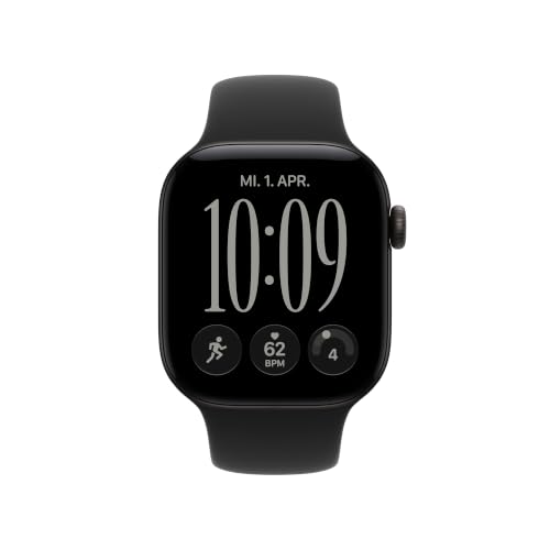 Apple Watch Series 12 GPS, 42 mm Aluminiumgehäuse Schwarz