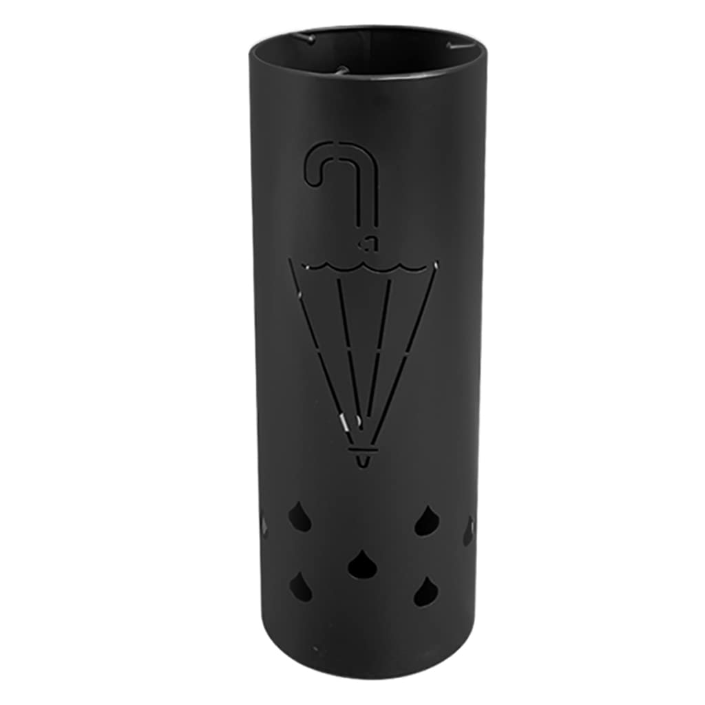 Porte-parapluie rond de qualité en métal robuste pour vestibule moderne