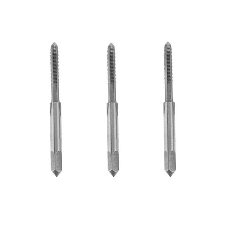 TopHomer 3pcs Micro Taps Bit Small Hand Screw Thread Taps M3 HSS Mini Metric Plug Tap Screw Tap Drill Tap Drill Set Tapping tool with Adjustable Tap