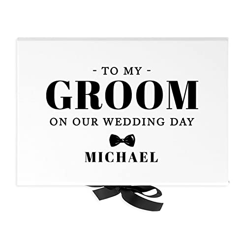 Andaz Press Custom Groom Gift Box - Gift Boxes with