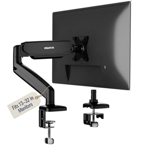Mount-It! Single Monitor Desk Mount Arm