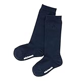 [ミキハウス] ハイソックス 靴下 ロゴ シンプル 日本製 男の子 女の子 ベビー キッズ 子供服 卒園式 入学式 通園 通学 30-9704-573 13-15cm 紺