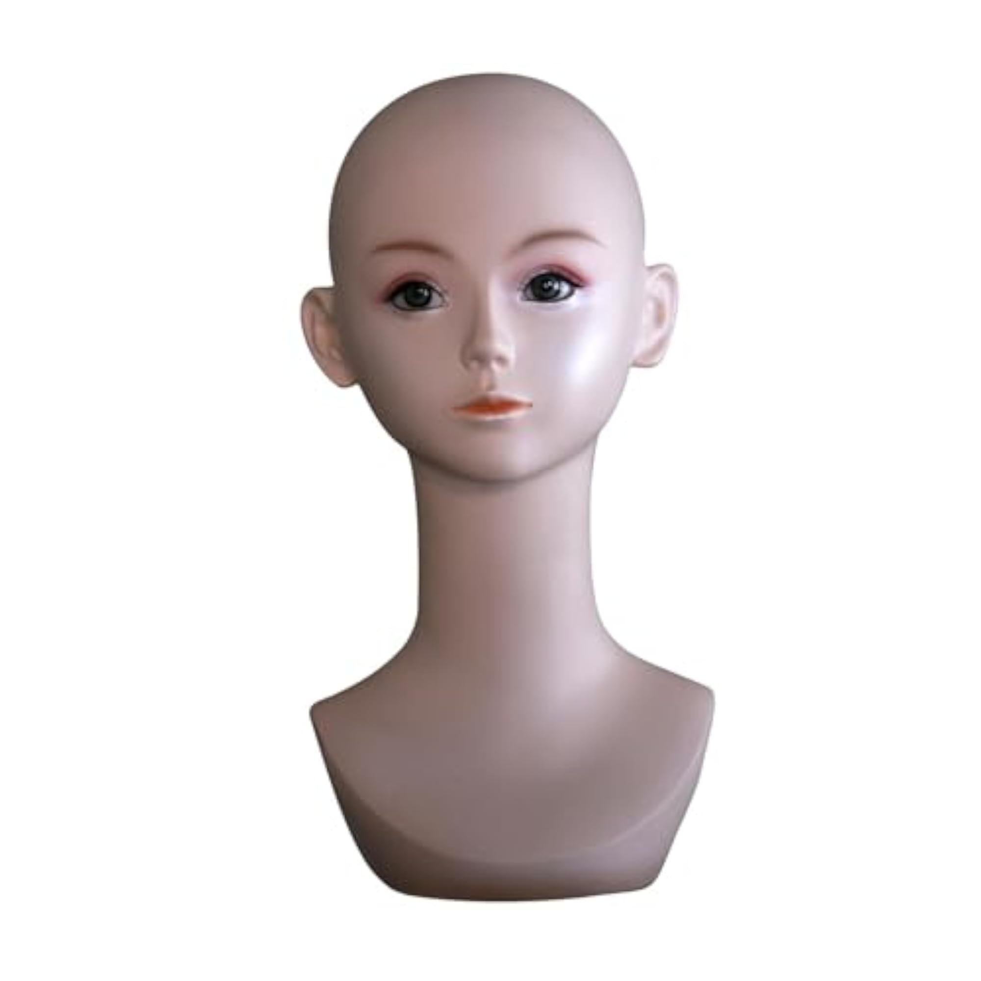 Lightweight Mannequin Head for Wig Display