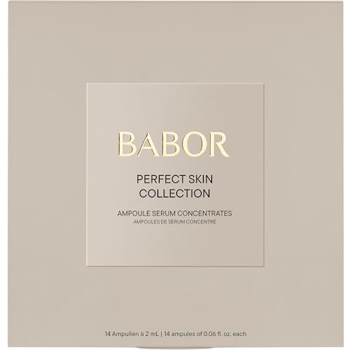 BABOR Ampullen Geschenkset, 14-Tage-Intensiv-Ampullenkur, Feuchtigkeit, Regeneration und Anti-Aging für einen strahlenden Teint, Beauty-Set, Perfect Skin Collection