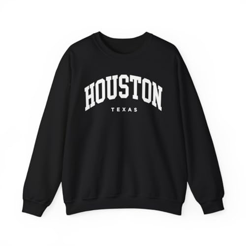 Houston Texas Adult Unisex Crewneck Sweatshirt